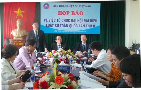 Đại hội đại biểu Luật sư toàn quốc lần thứ II diễn ra từ ngày 17 - 19 4